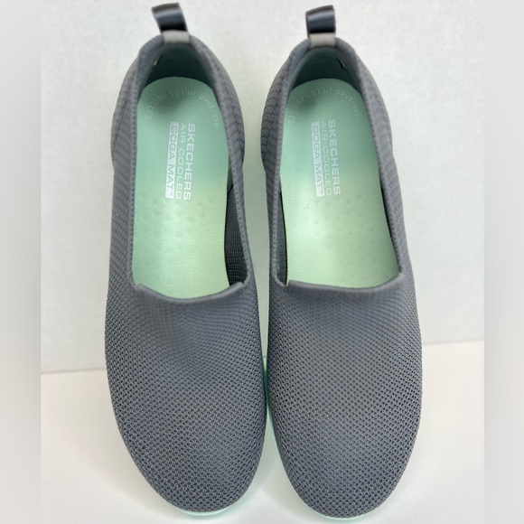 Skechers Go Walk Joy Sensational Day Womens Sz 8.5 124187 Displays Grey/Mint - Picture 9 of 15